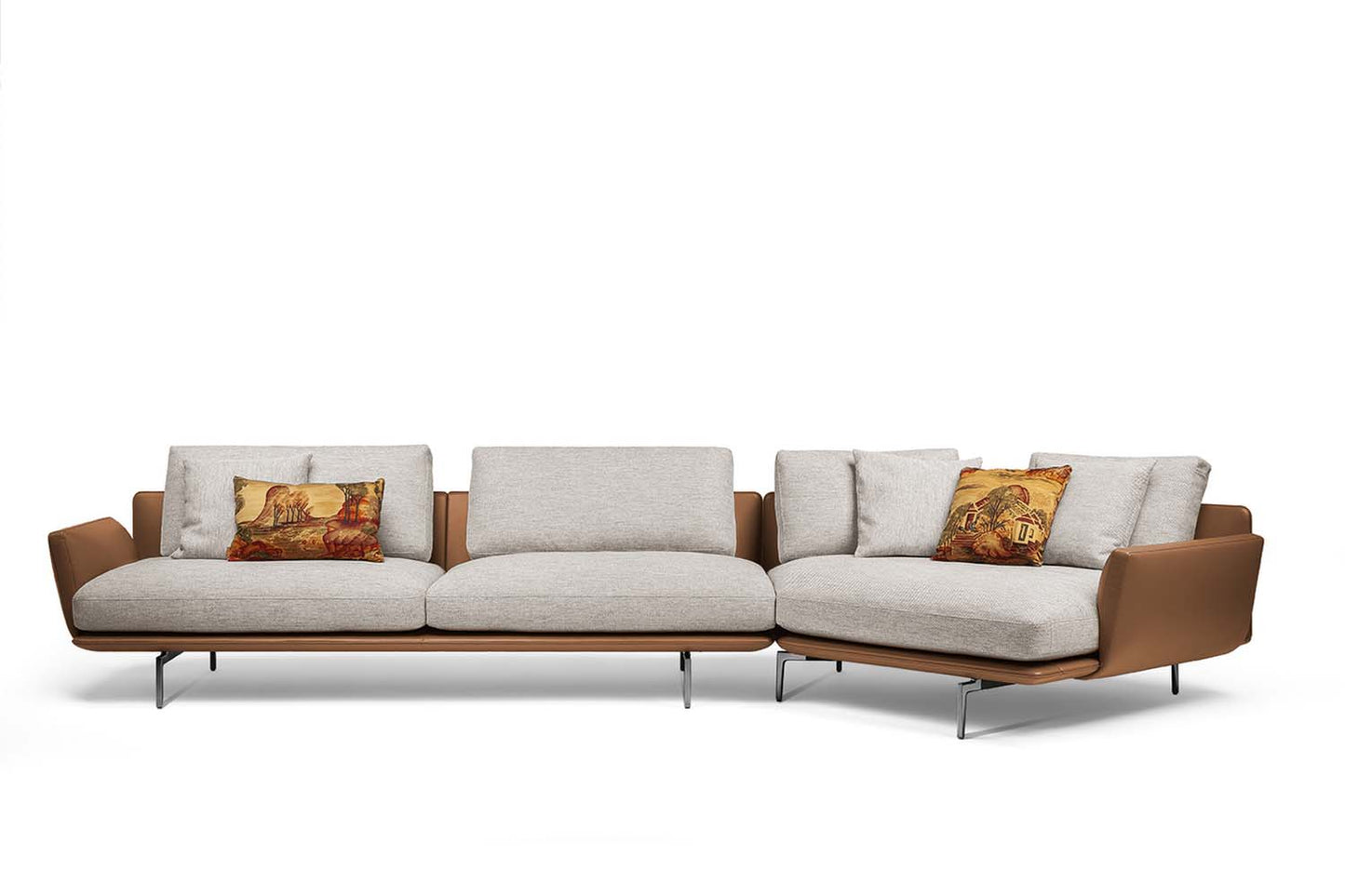 Get Back Curved Sectional Sofa