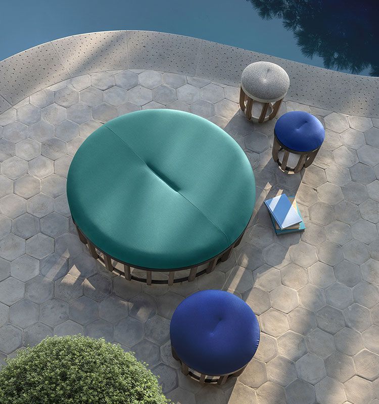 Swing Pouf Ø40 H38