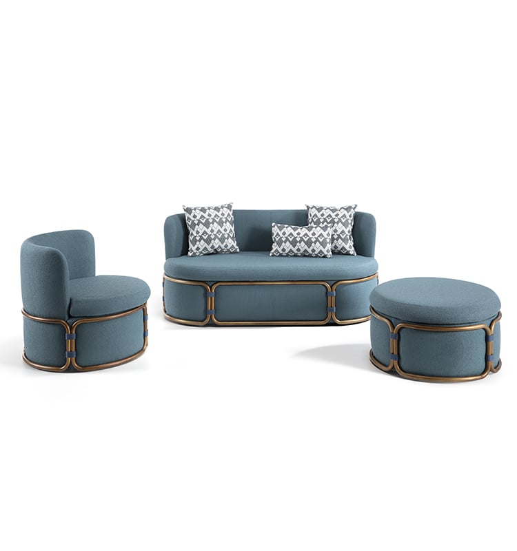 Rotin Pouf