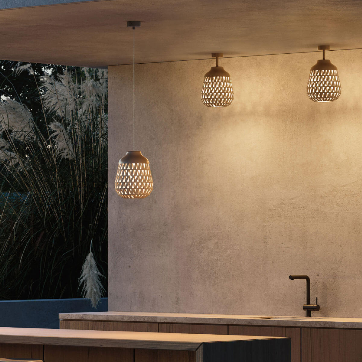 Stitch Ceiling Light