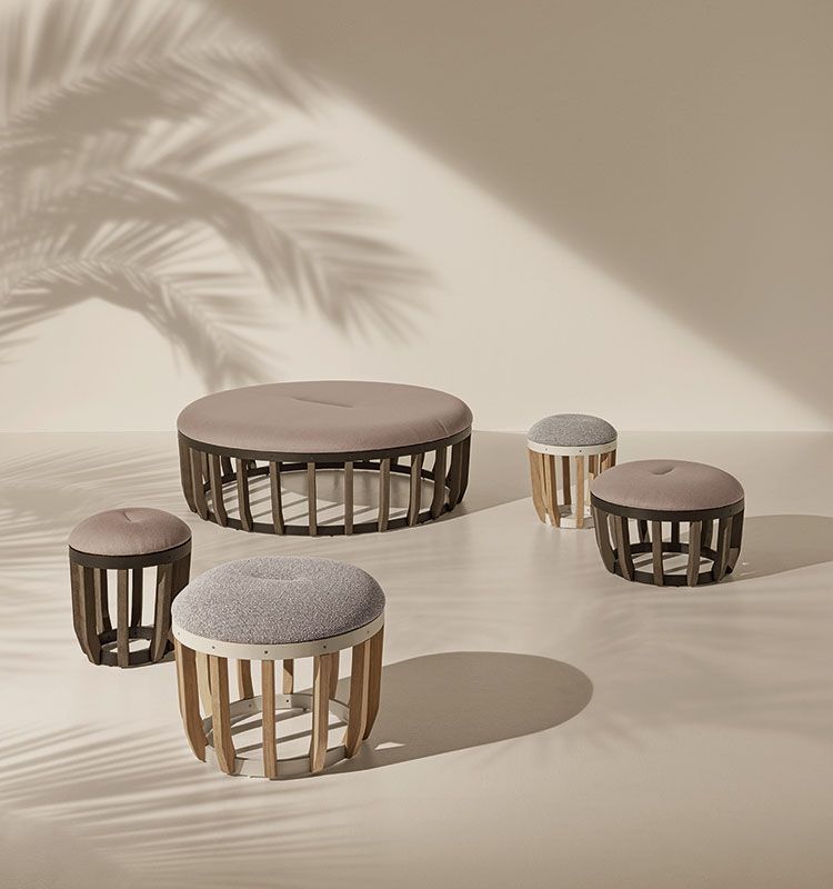 Swing Pouf Ø40 H38