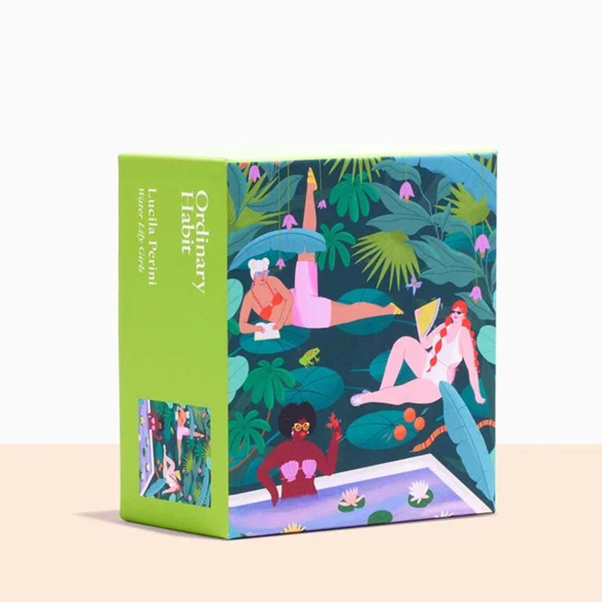 Water Lily Girls Puzzle - 100 pieces