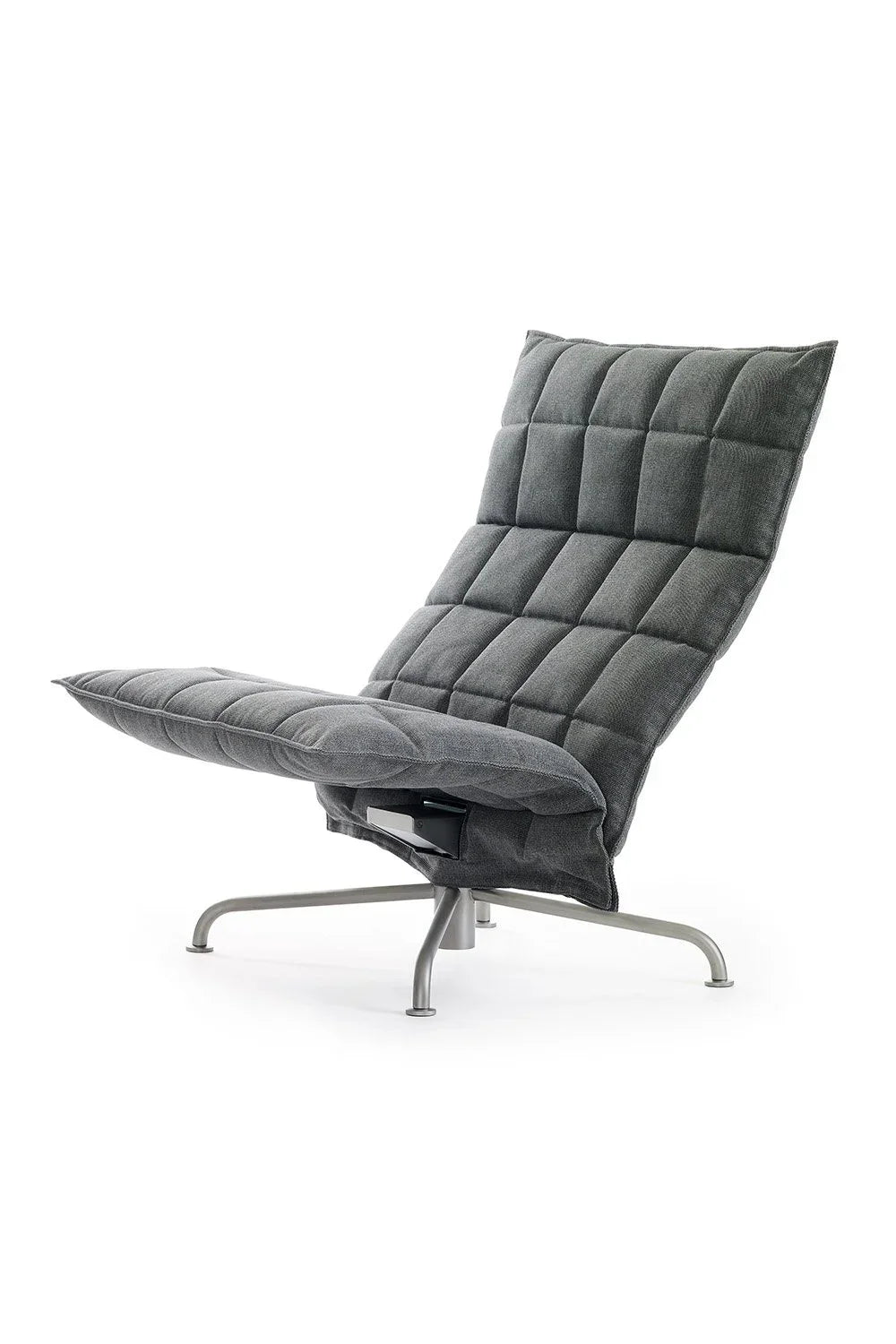 Narrow Swivel k chair with plate base