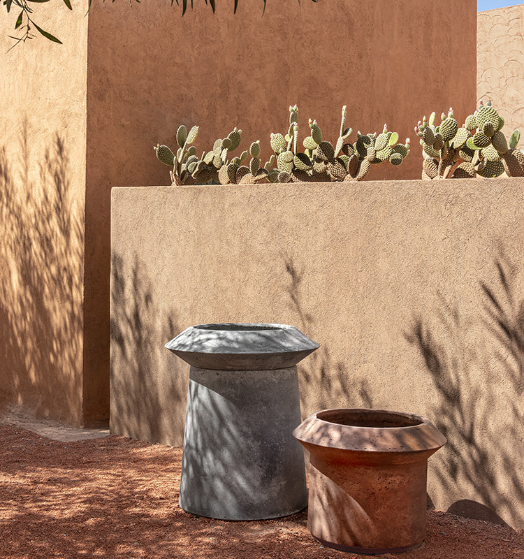 Bulbi Concrete Vase Allium