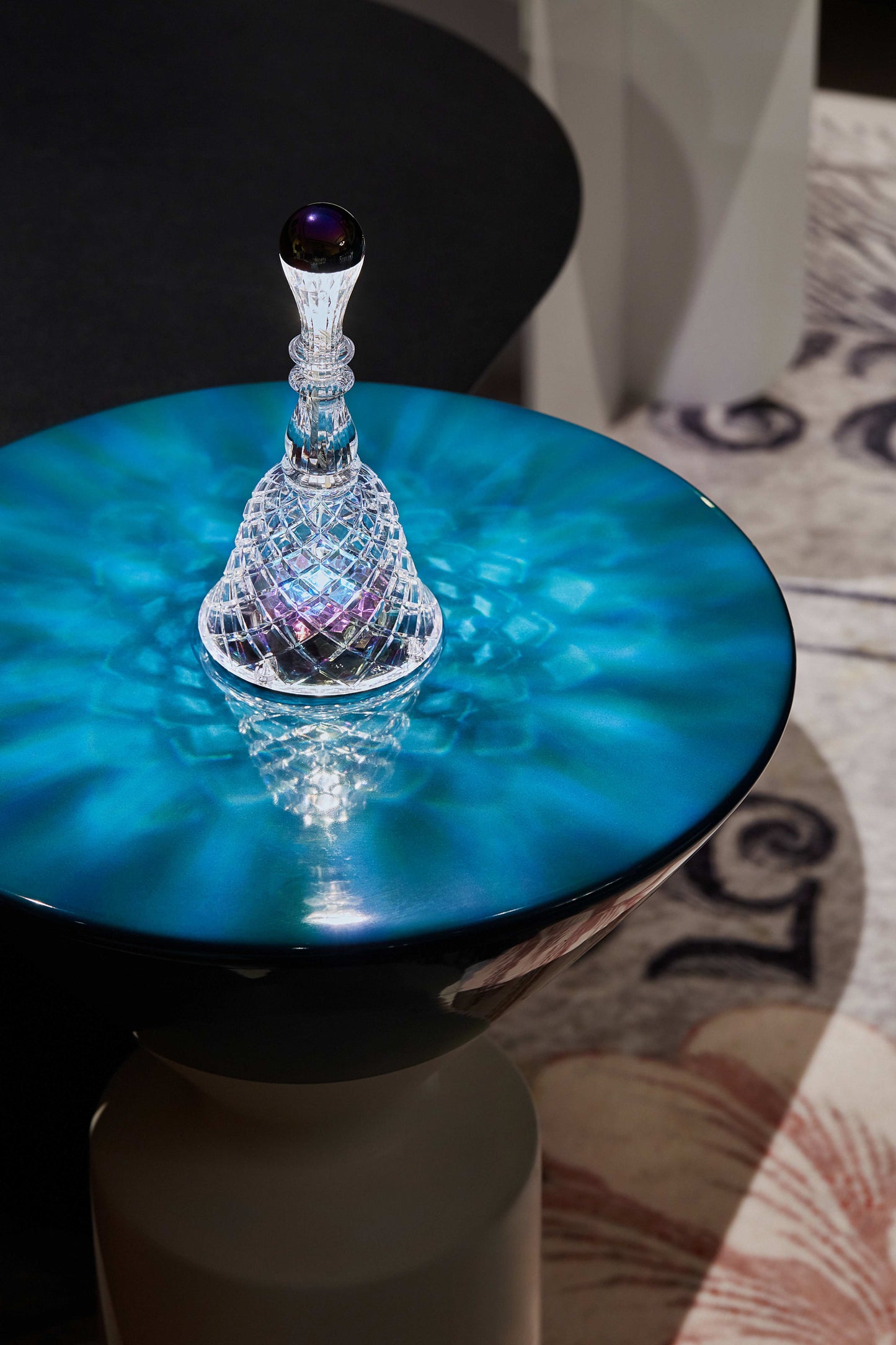 Bella Crystal Cut Table Lamp