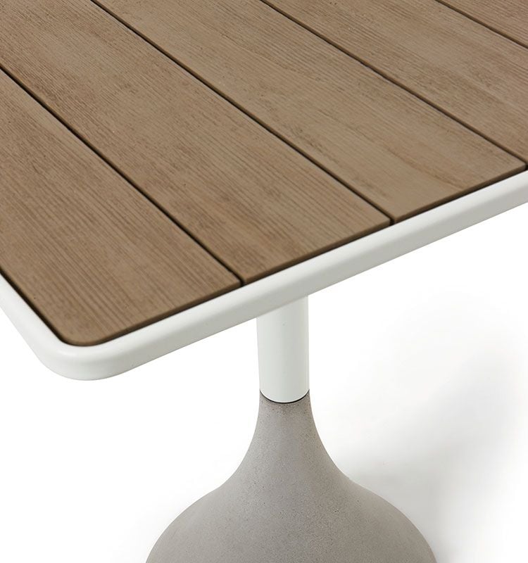 Concreto Square Table 60X60 H 74