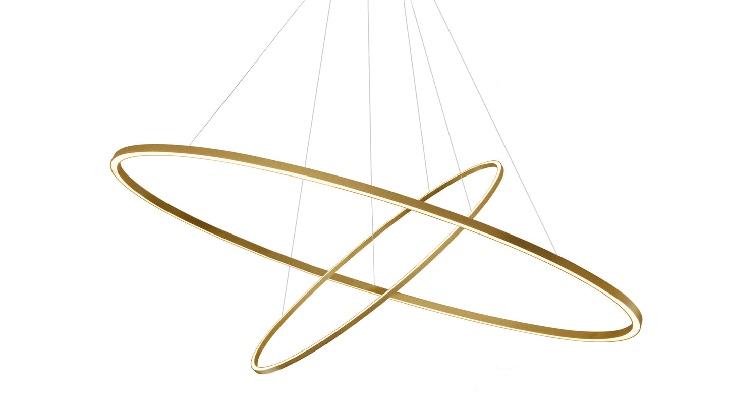Ellisse Pendant Double Mega Ceiling Light