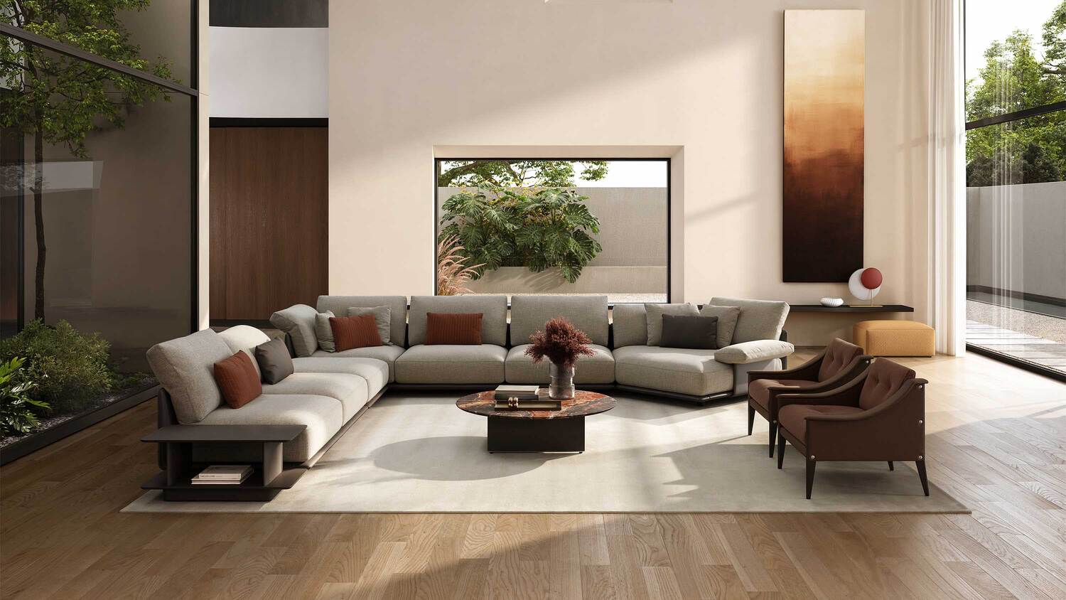 Blisscape Deep Modular Sofa