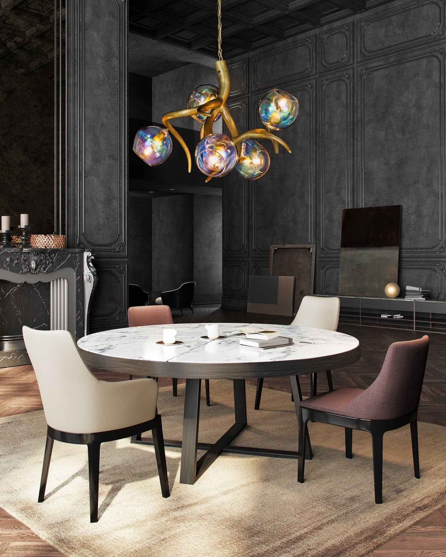 Ersa Chandelier Round