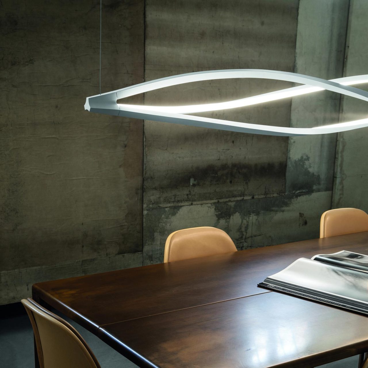 In The Wind Pendant Horizontal Ceiling Light