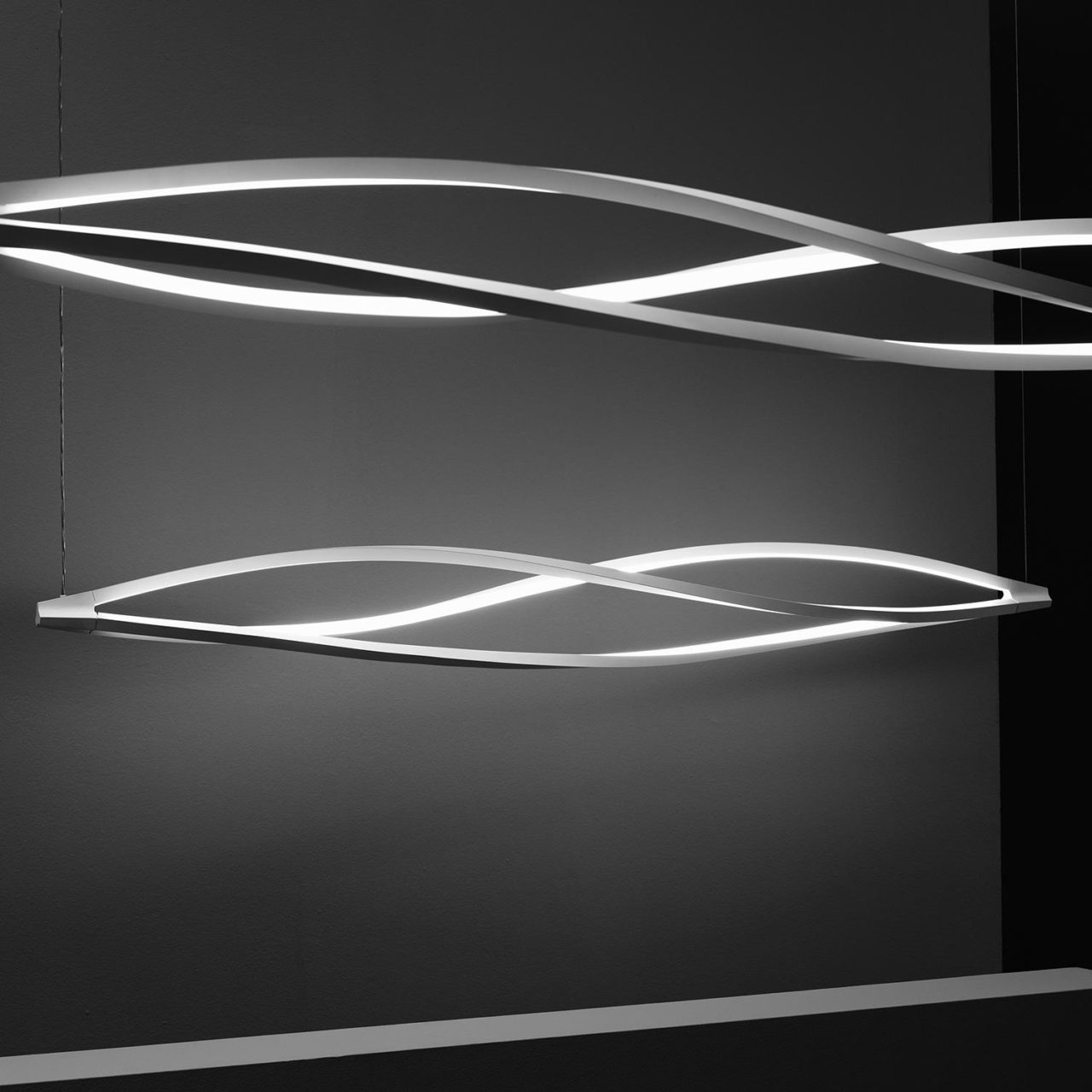 In The Wind Pendant Horizontal Ceiling Light
