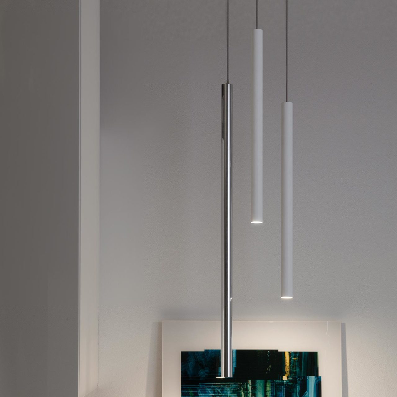 Canna Nuda Metallo Pendant