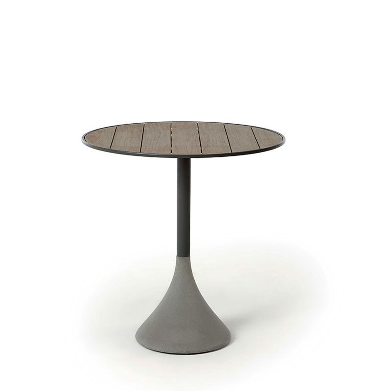 Concreto Rounde Table Ø60 H74